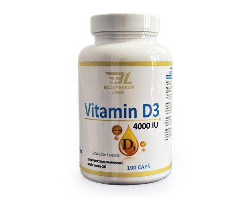 Vitamin D3 4000iu - 100 caps