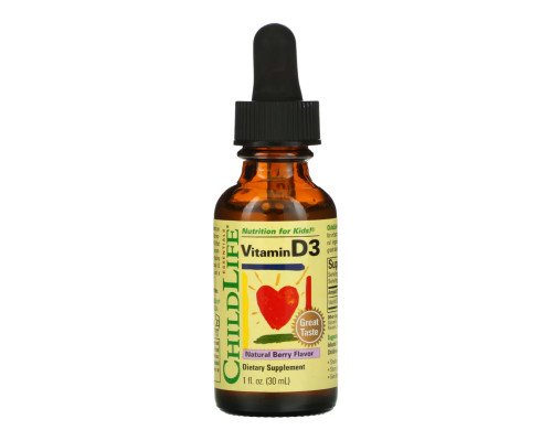 Vitamin D3 Liquid - 30ml Mixed Berry
