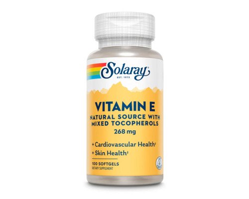 Vitamin E d-Alpha Tocopherol 268mg - 50 softgels