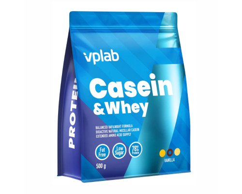 Casein & Whey - 500g Vanilla