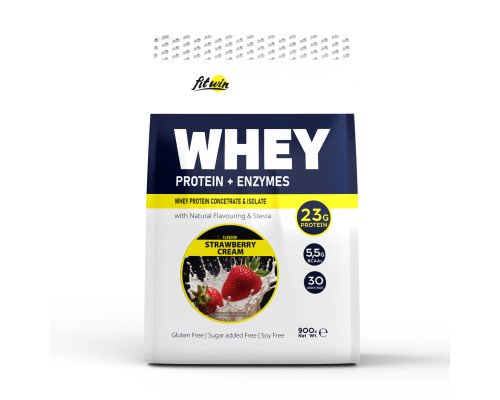 Whey - 900g Strawberry Cream