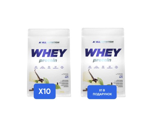 Whey Protein - 908g x10 + 1x Whey Protein - 908g в подарунок!