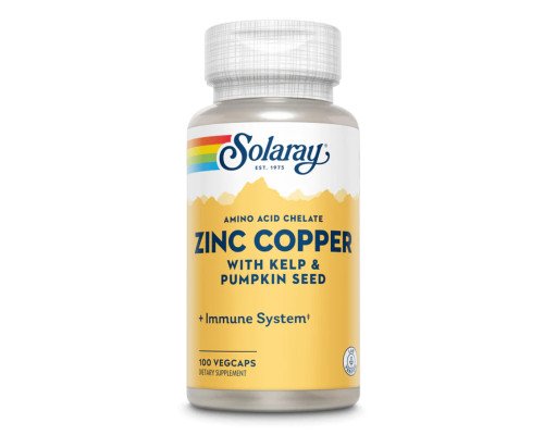 Zinc Copper - 100 vcaps