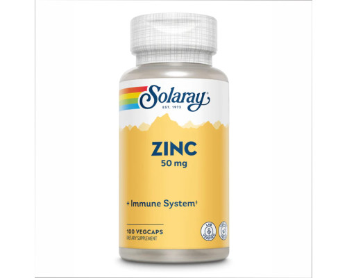 Zinc 50mg - 100 vcaps
