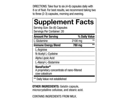 4Life Transfer Factor Glutamine Prime – комплекс для иммунитета