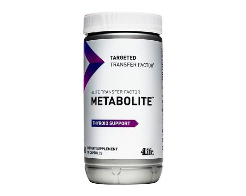 4Life Transfer Factor Metabolite – підтримка метаболізму та щитоподібної залози