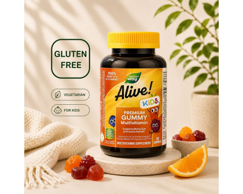 Premium Kids Multivitamin Gummies — дитячі преміальні жувальні мультивітаміни, 90 gummies