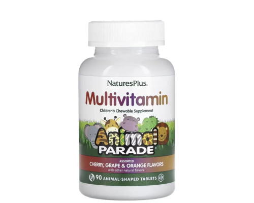 Nature’s Plus Animal Parade Multi — дитячі жувальні мультивітаміни