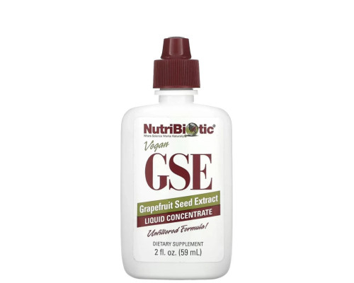 NutriBiotic GSE — рідкий екстракт кісточок грейпфрута, 59 мл