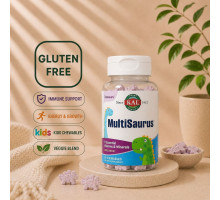 KAL MultiSaurus Berry Grape Orange – дитячі мультивітаміни, 90 жувальних таблеток