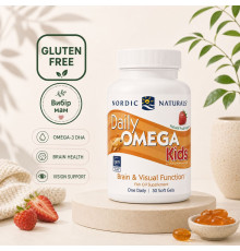 Nordic Naturals Daily Omega Kids, 30 жевательных капсул