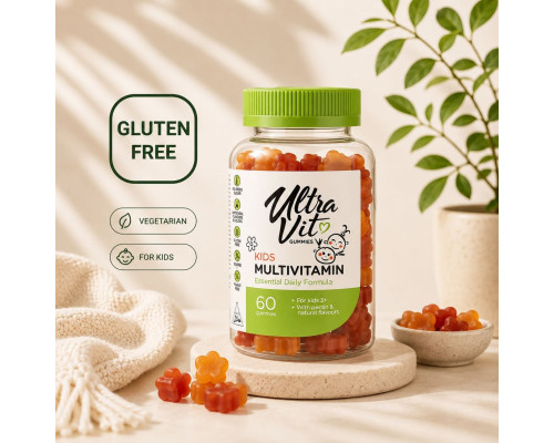 Kid's Multivitamin — детские жевательные мультивитамины, 60 gummies