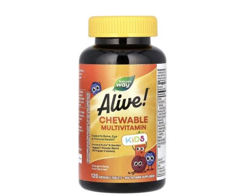 Kids Chewable Multivitamin - 120 tabs Orange and Berry