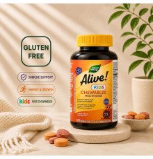 Kids Chewable Multivitamin — дитячі жувальні мультивітаміни Orange & Berry, 120 таблеток