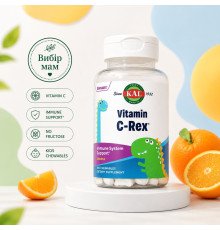 KAL Vitamin C-Rex — дитячий жувальний вітамін C, 100 мг