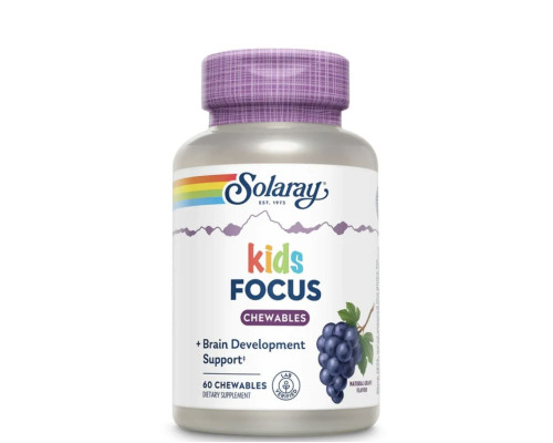 Solaray Focus for Children — детский комплекс для концентрации и памяти