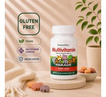 Animal Parade® Multi Cherry — дитячі мультивітаміни зі смаком вишні, 90 жувальних таблеток