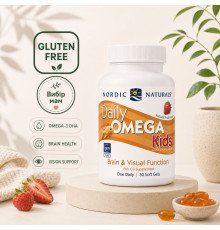 Nordic Naturals Daily Omega Kids, 30 жувальних капсул