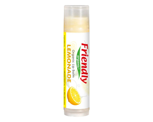 Органічний бальзам для губ Friendly Organic лимонад 4,25 гр