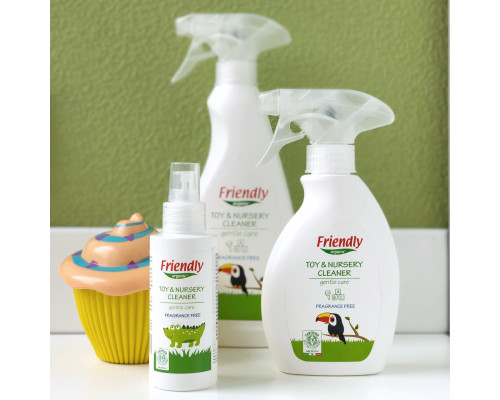 Органічний очищаючий засіб для дитячої кімнати та іграшок Friendly Organic 500 мл