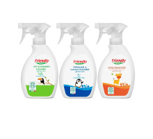 Економ набір засобів для чищення дитячих предметів та одягу Friendly Organic