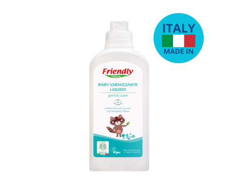 Органічний дезінфектор для прання дитячої білизни Friendly Organic 1000 мл