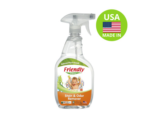 Органічний концентрований вивідник плям і запахів Friendly Organic 650 мл