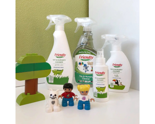 Органічний очищаючий засіб для дитячої кімнати та іграшок Friendly Organic 250 мл