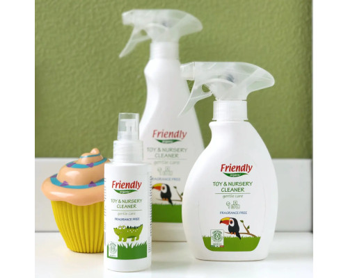 Органічний очищаючий засіб для дитячої кімнати та іграшок Friendly Organic 100 мл