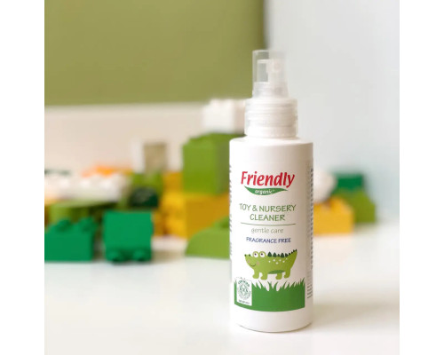 Органічний очищаючий засіб для дитячої кімнати та іграшок Friendly Organic 100 мл