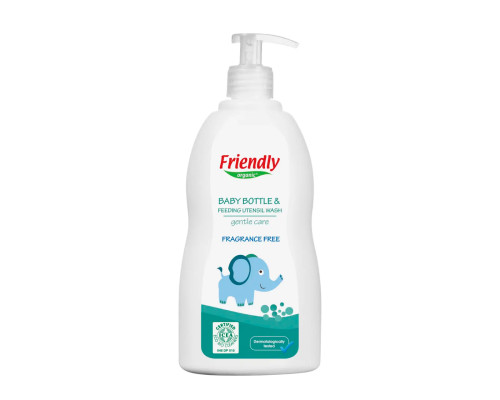 Органічний миючий засіб для дитячого посуду, пляшок, сосок Friendly Organic 300 мл