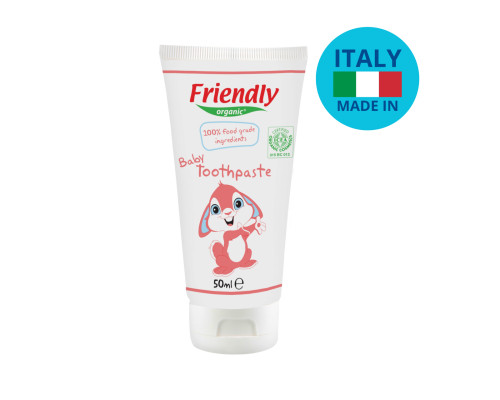 Органічна дитяча зубна паста Friendly Organic 50 мл
