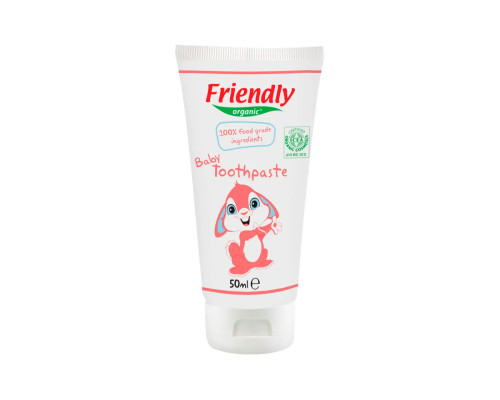 Органічна дитяча зубна паста Friendly Organic 50 мл