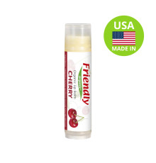 Органічний бальзам для губ Friendly Organic вишня 4,25 гр