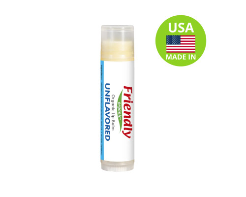 Органічний бальзам для губ Friendly Organic без запаху 4,25 гр