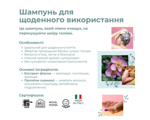 Набір по догляду за нормальним та тонким волоссям Officina Naturae
