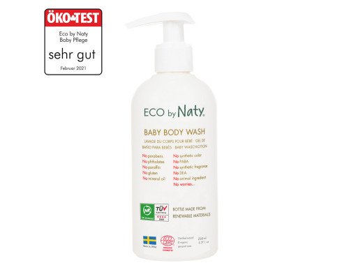 Органический детский гель для душа Eco by Naty 200 мл