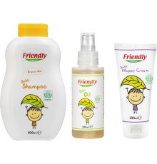 Органічний набір дитячої косметики Friendly Organic  "Безпечний догляд"