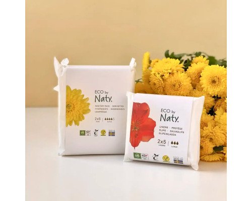 Сет органічних підгузок Eco by Naty, Розмір 3, 50 шт(від 4 до 9 кг) та Розмір 4+,42 шт(від 9 до 20 кг)