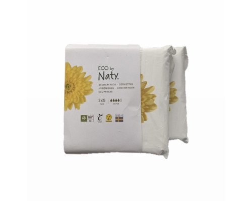 Тестер Органічні гігієнічні прокладки Eco by Naty, 10 шт