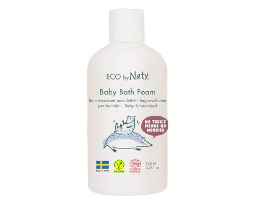 Органічна піна для ванни Eco by Naty 200 мл