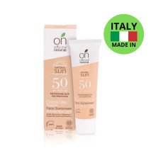 Органічний антивіковий сонцезахисний крем SPF 50 для обличчя Officina Naturae, 30 мл