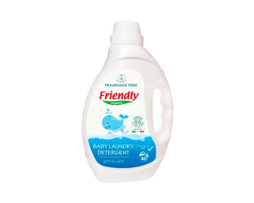 Органический жидкий стиральный порошок Friendly Organic без запаха 2000 мл (40 стирок)