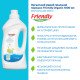 Органический жидкий стиральный порошок Friendly Organic марсельское мыло 1000 мл (20 стирок)