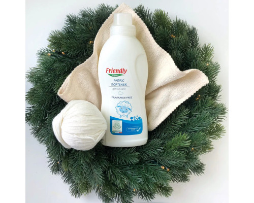 Органический смягчитель для стирки без аромата Friendly Organic 750 мл