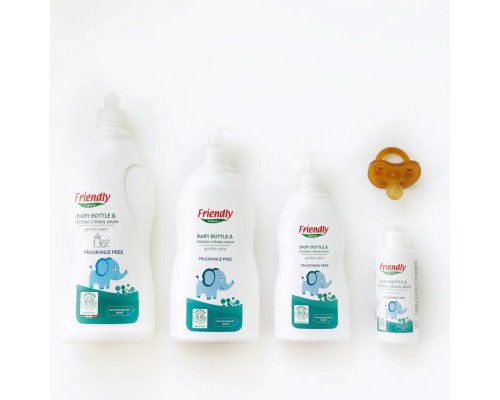 Органическое моющее средство для детской посуды, бутылок, сосок Friendly Organic 500 мл