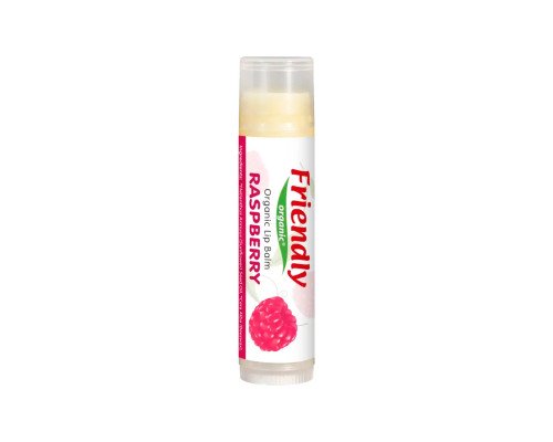 Органічний бальзам для губ Friendly Organic малина 4,25 гр