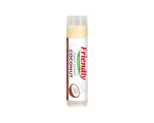 Органічний бальзам для губ Friendly Organic кокос 4,25 гр