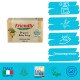 Органическое твердое мыло для рук Friendly Organic без запаха 100 гр