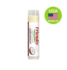 Органический бальзам для губ Friendly Organic кокос 4,25 гр